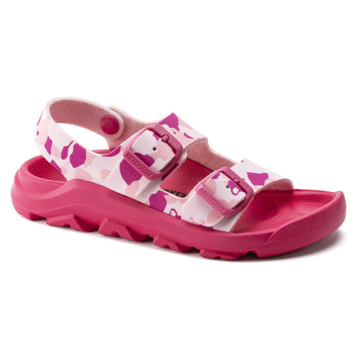 Kids Birkenstock Mogami in Cork Camo Rose