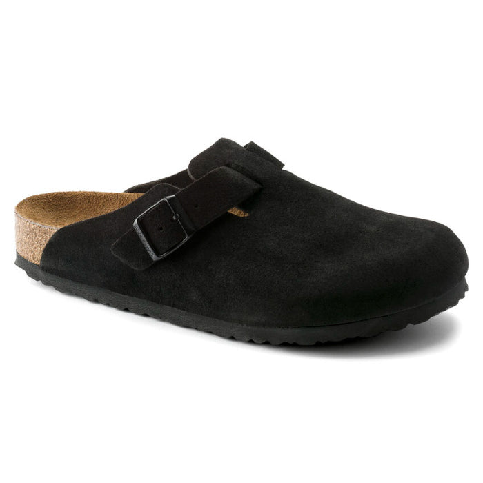 Birkenstock Boston Soft Footbed Suede Narrow/Medium Width