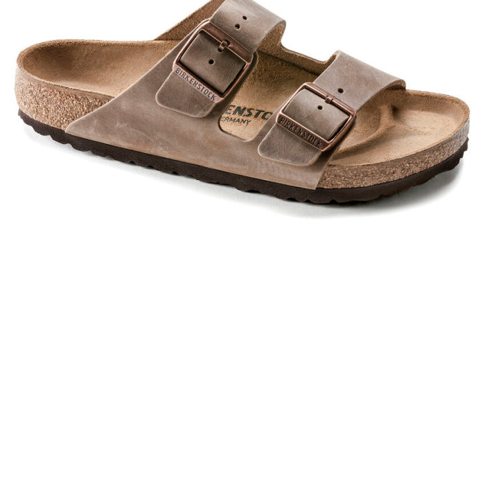 Birkenstock Arizona Regulard Width in Oiled Leather Habana