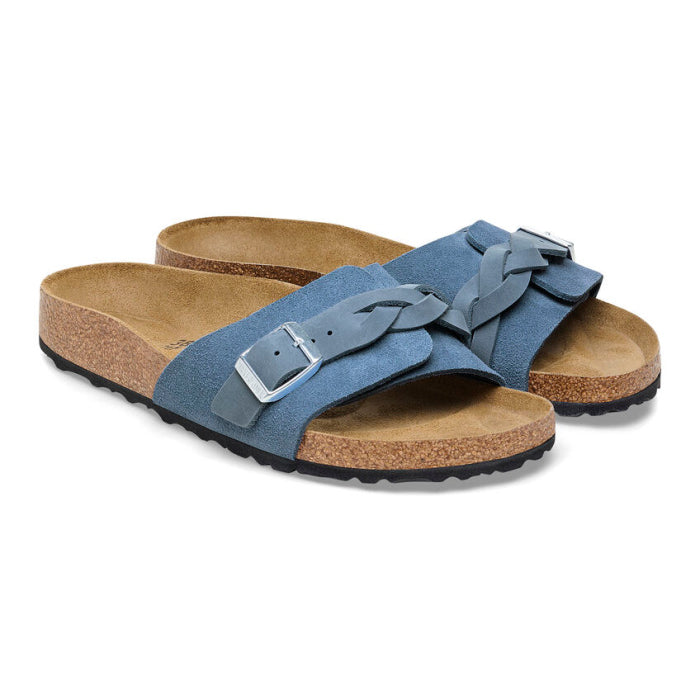 BIRKENSTOCK OITA BRAIDED SUEDE LEATHER