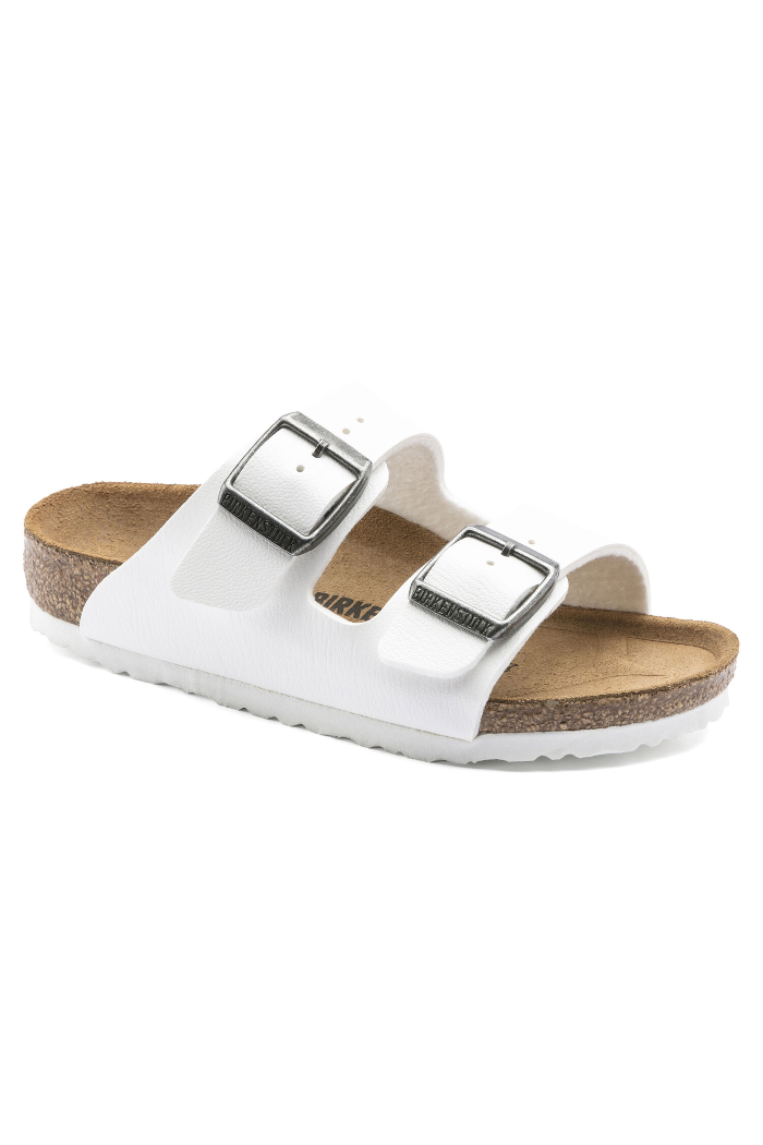 Birkenstock Arizona Kids Birko-Flor in White