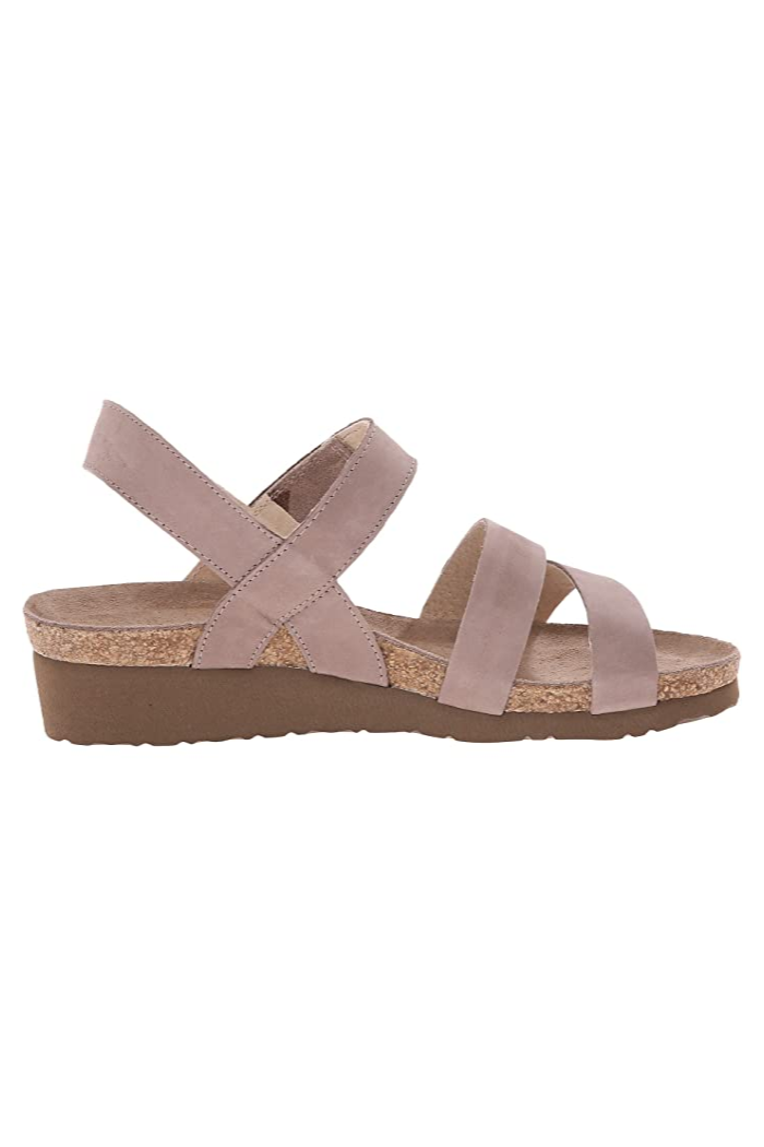 Naot Kayla Wide Width in Navy Velvet Nubuck