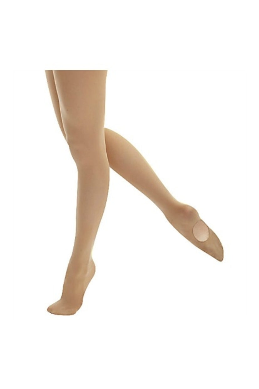 Capezio Transition Dance Tights in Tan (Size 8-12)
