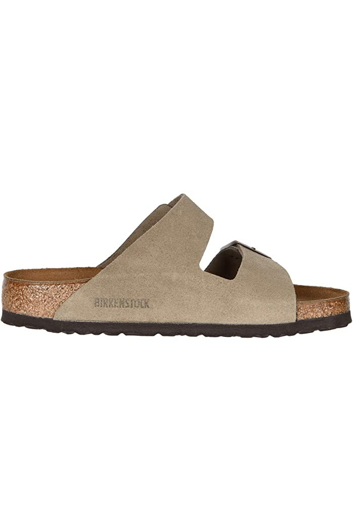 BIRKENSROCK ARIZONA TAUPE SUEDE NARROW WIDTH