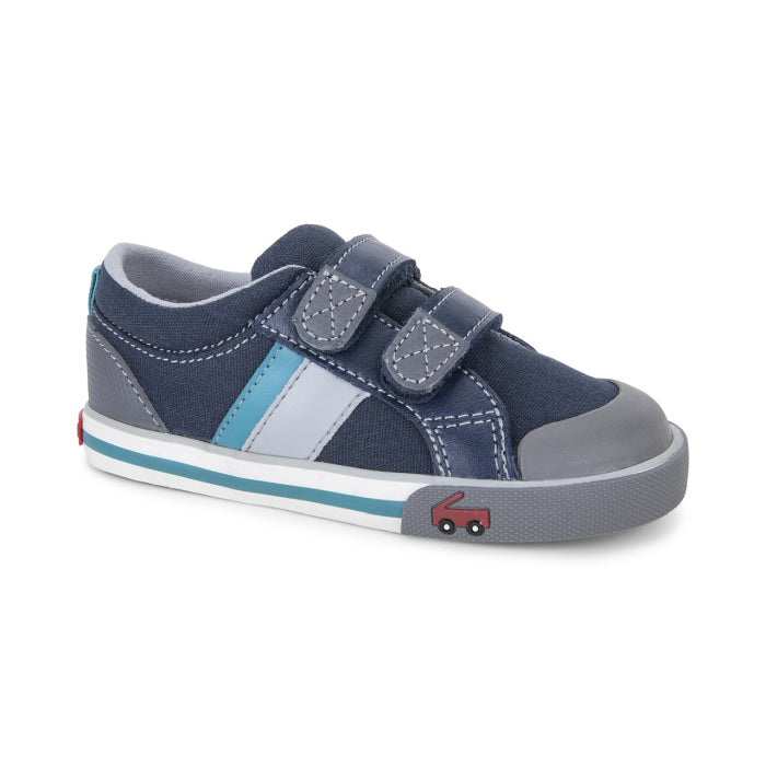 See Kai Run Russell Sneaker Ocean Clouds 10