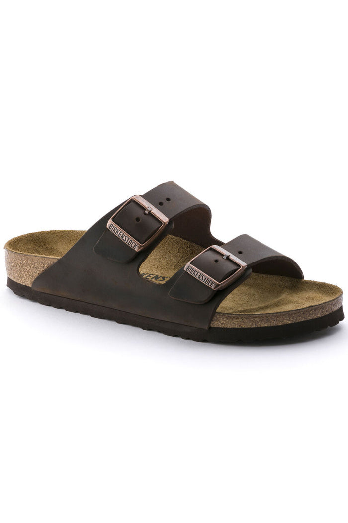 Birkenstock arizona bs color popular habana waxy leather narrow