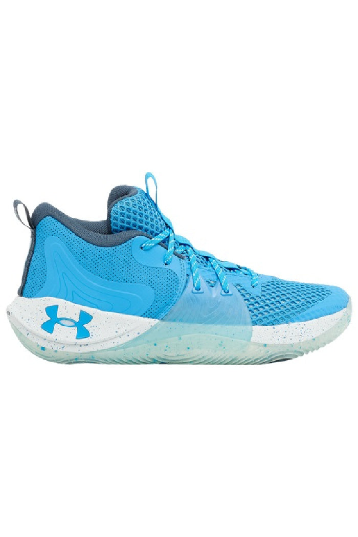 Under Armour Unisex Embiid top One Basketball Shoes White Royal 3023086 107 Size 9.5