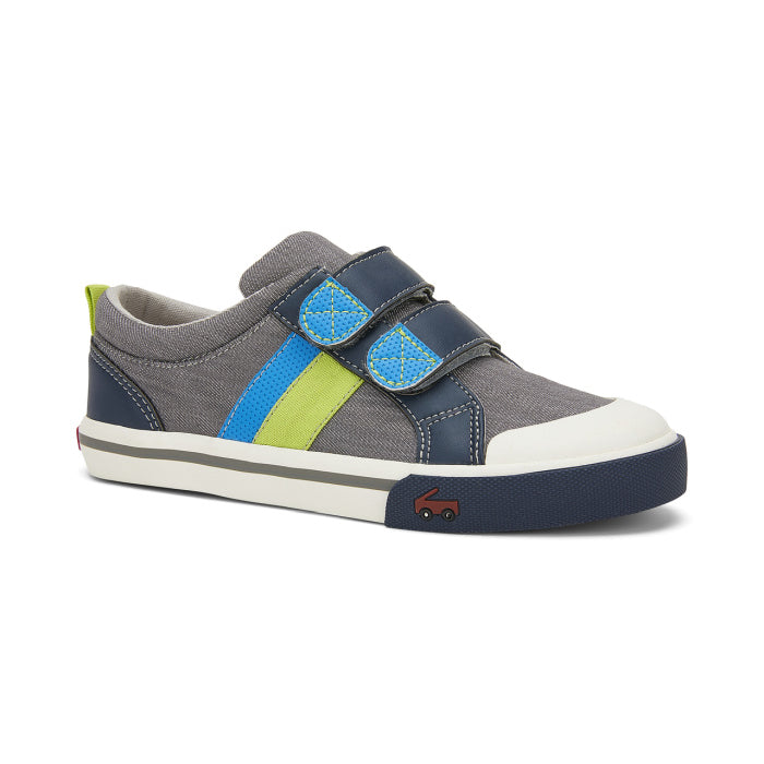 See Kai Run Russell Sneaker Ocean Clouds 10