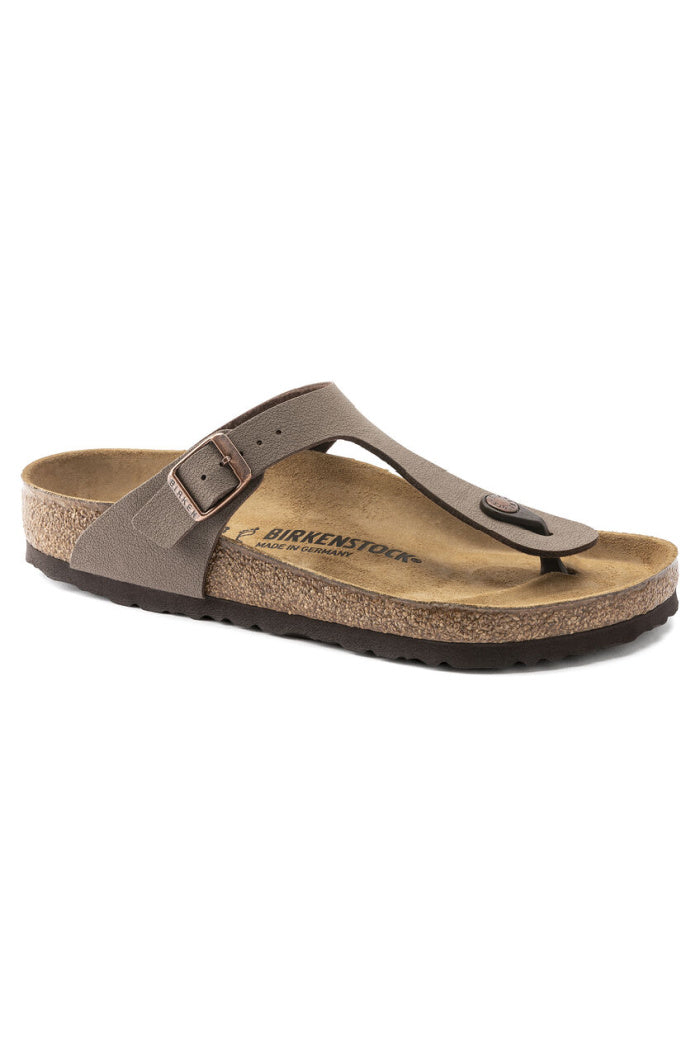 Birkenstock Gizeh Birko-Flor Medium/Wide Width in Mocca