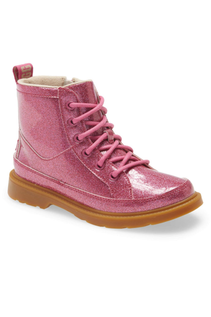 UGG Robley Toddler Glitter Boots in Metallic Rainbow