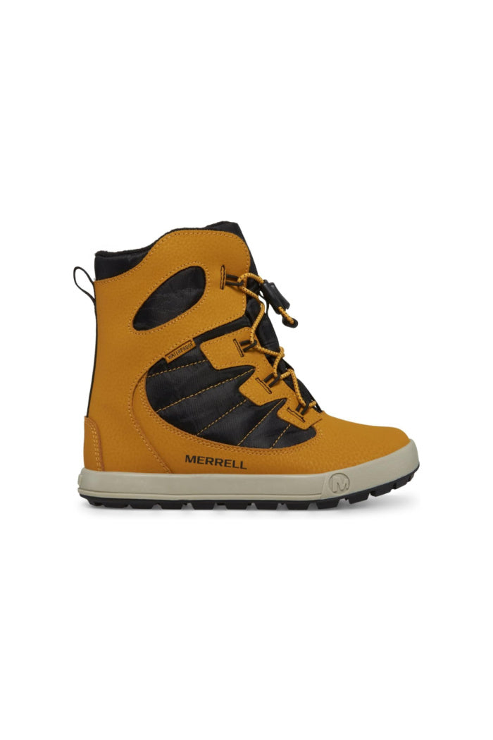 Boys Merrell Snow Bank 3.0 Waterproof Boots in Wheat