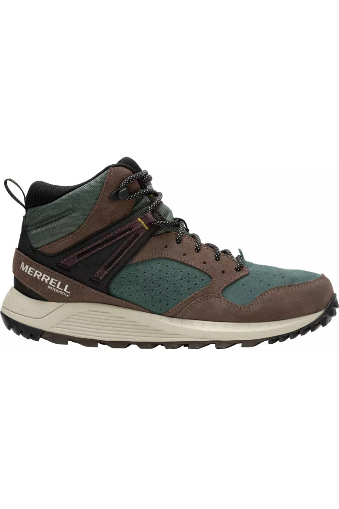 マウリエル MERRELL WILDWOOD MID LTR WATERPROOF BOOT – villageshoes