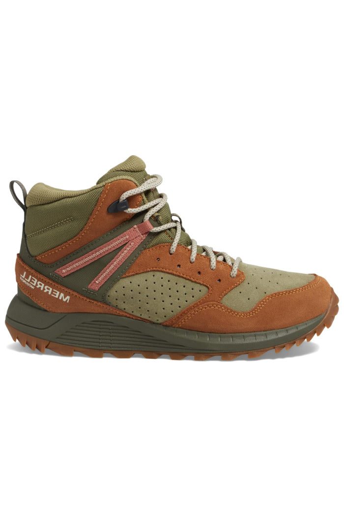 WOMEN'S MERRELL WILDWOOD MID LTR WATERPROOF BOOT