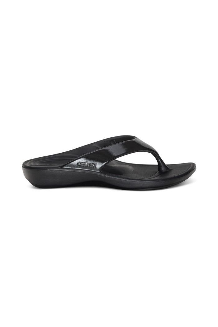 Women's Aetrex Maui Sandal in Gray