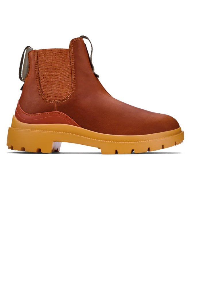 OLUKAI Hehi Waterproof Chelsea Leather Lug Boot (Women)