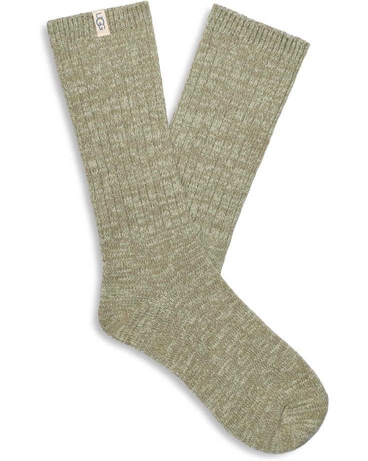 UGG W RIB KNIT SLOUCHY CREW SOCKS