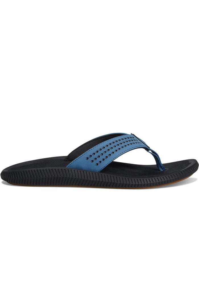 Men's Olukai Ulele Sandal in Dark Wood