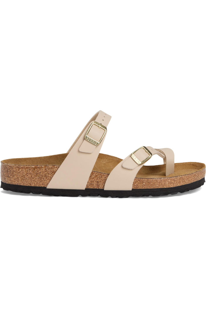 Birkenstock Mayari Birko Flor in Sandcastle
