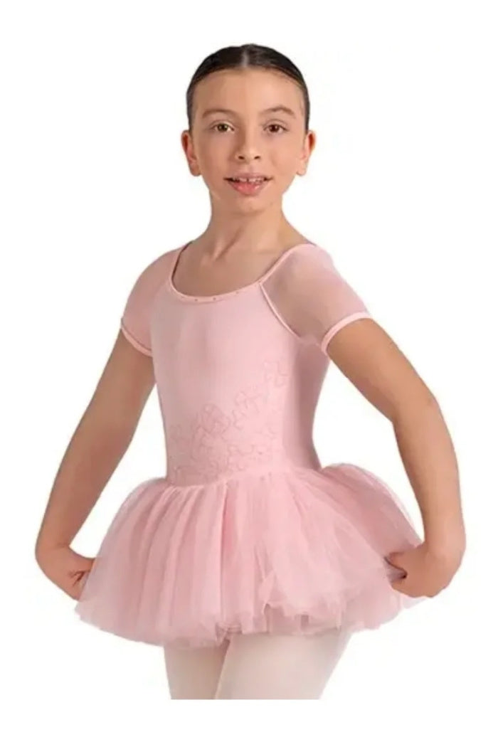 Bloch Scoop Back Cap Sleeve Tutu Leotard