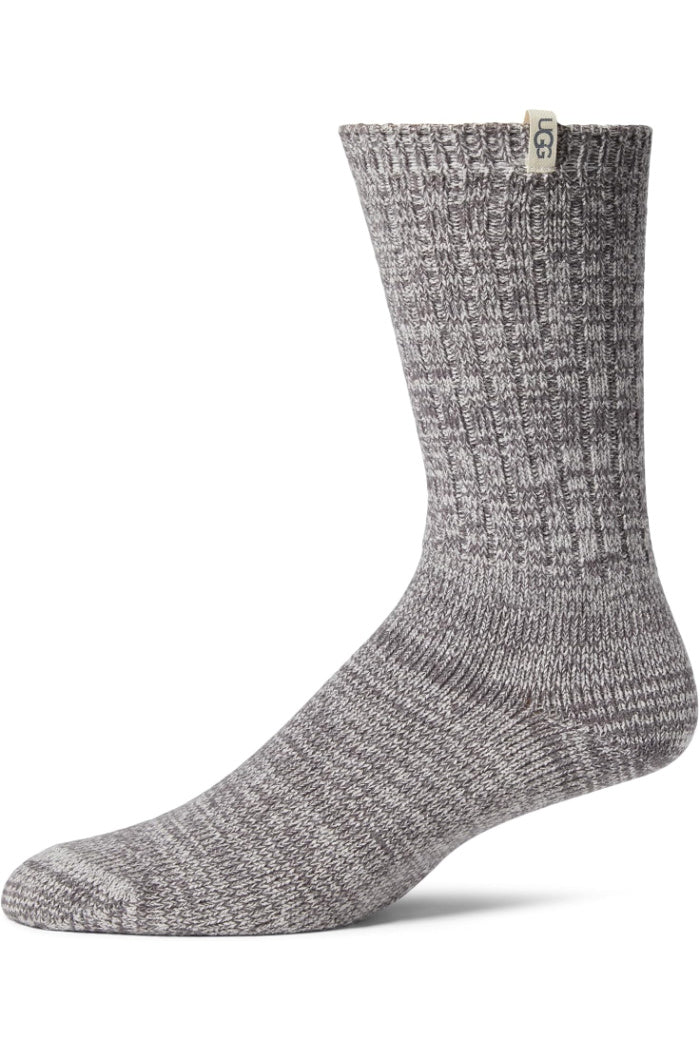 UGG W RIB KNIT SLOUCHY CREW SOCKS