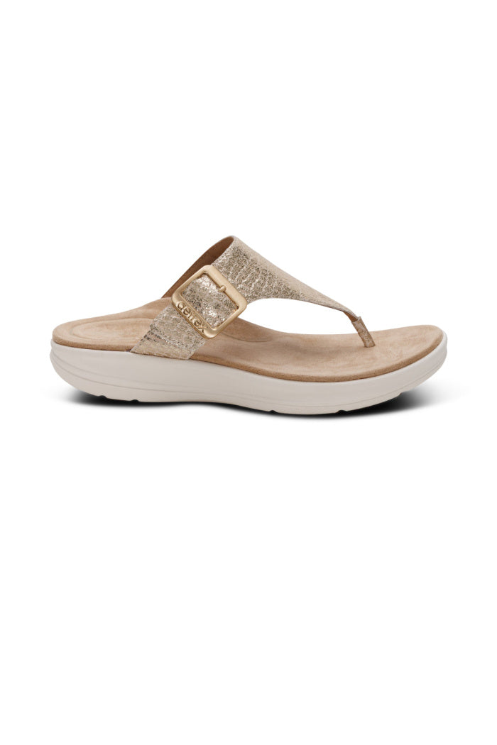 Aetrex Donna Adjustable Sandal
